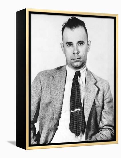 John Dillinger (1903-1934)-null-Framed Premier Image Canvas