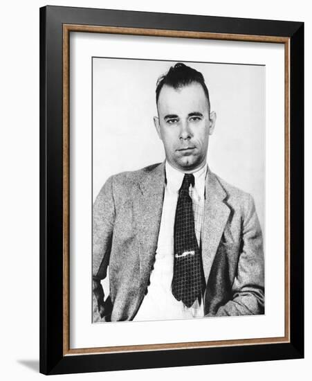 John Dillinger (1903-1934)-null-Framed Giclee Print