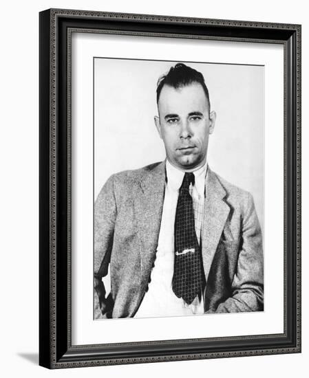 John Dillinger (1903-1934)-null-Framed Giclee Print