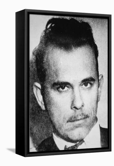 John Dillinger, 1934-null-Framed Premier Image Canvas