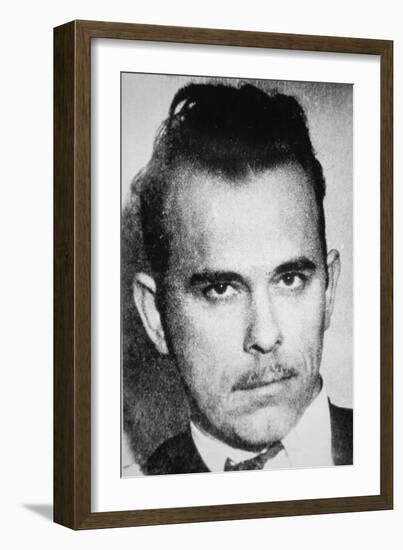 John Dillinger, 1934-null-Framed Giclee Print