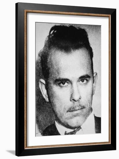 John Dillinger, 1934-null-Framed Giclee Print