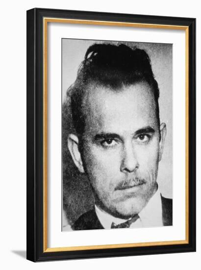 John Dillinger, 1934-null-Framed Giclee Print