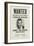 John Dillinger Wanted Poster-null-Framed Giclee Print