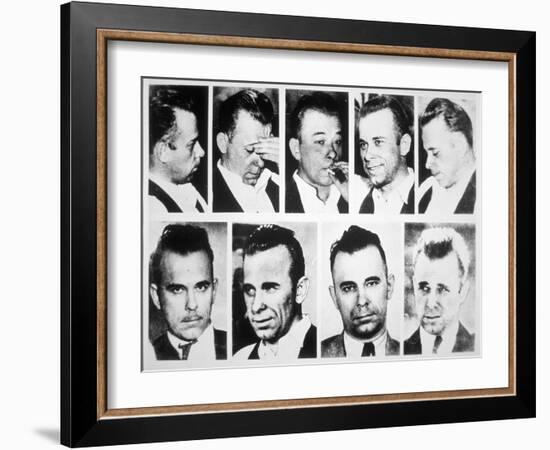 John Dillinger-null-Framed Giclee Print