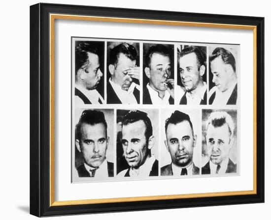 John Dillinger-null-Framed Giclee Print