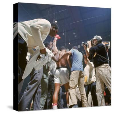 MUHAMMAD ALI PORTRAIT 24x36 poster SONNY LISTON BOXING CHAMP CASSIUS CLAY ICON!!