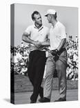 Golf Pro Arnold Palmer Squinting Against Sunlight During Match-John Dominis-Premium Photographic Print