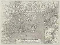 Map Illustrating General Sherman's March Through Georgia from Atlanta to Savannah-John Dower-Framed Premier Image Canvas
