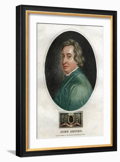 John Dryden, 17th Century English Dramatist and Poet Laureate-J Chapman-Framed Giclee Print
