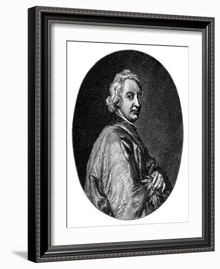 John Dryden by Sir Godfrey Kneller-Godfrey Kneller-Framed Giclee Print