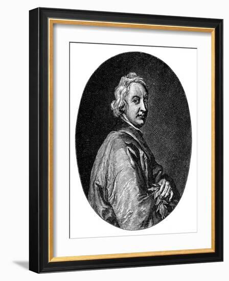 John Dryden by Sir Godfrey Kneller-Godfrey Kneller-Framed Giclee Print