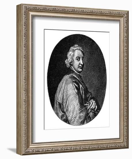 John Dryden by Sir Godfrey Kneller-Godfrey Kneller-Framed Giclee Print