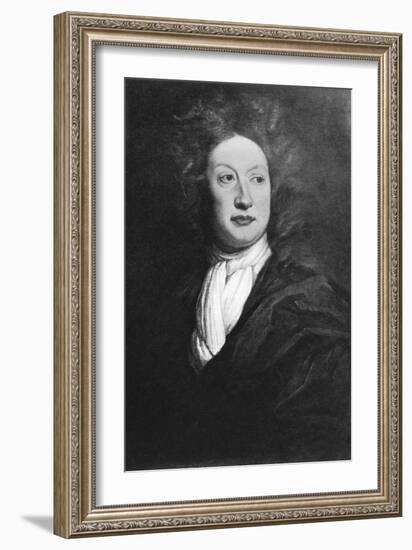 John Dryden, English Poet, Literary Critic, and Playwright-Godfrey Kneller-Framed Giclee Print