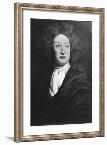 John Dryden, English Poet, Literary Critic, and Playwright-Godfrey Kneller-Framed Giclee Print