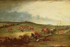 John Burgess of Clipstone, Nottinghamshire, on a Favourite Horse, with His Harriers-John Ferneley-Giclee Print