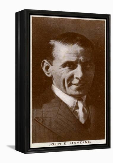 John E Harding, British Boxing Manager and Match-Maker, 1938-null-Framed Premier Image Canvas
