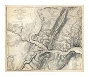 Civil War Map of the Country Adjacent to Harper's Ferry, Virginia, c.1863-John E^ Weyss-Stretched Canvas