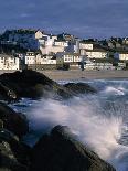 St Ives, Cornwall with Tate of the West-John Edward Linden-Framed Stretched Canvas