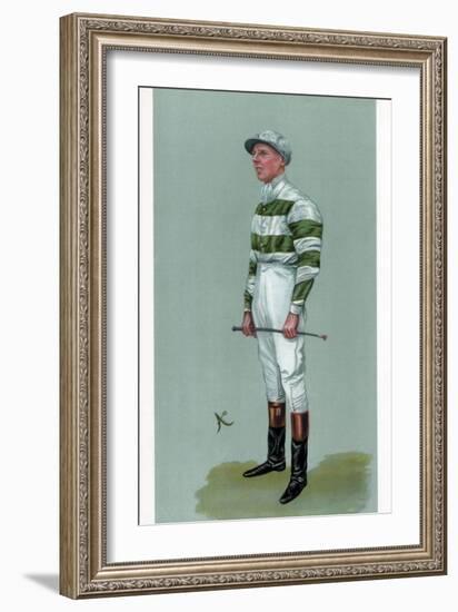 John Evelyn Watts, British Jockey, 1903-null-Framed Giclee Print