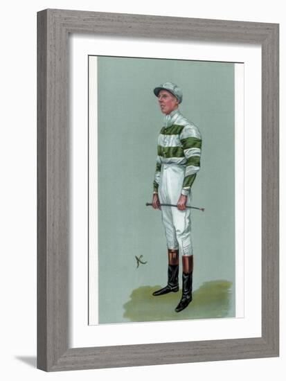 John Evelyn Watts, British Jockey, 1903-null-Framed Giclee Print