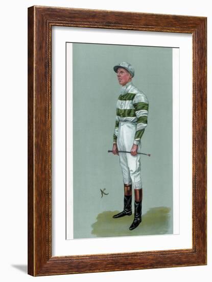 John Evelyn Watts, British Jockey, 1903-null-Framed Giclee Print