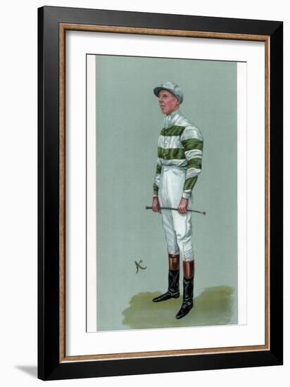 John Evelyn Watts, British Jockey, 1903-null-Framed Giclee Print