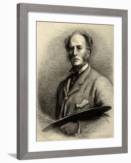 John Everett Millais, British Artist, C1880-1882-Charles Waltner-Framed Giclee Print