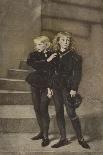 The Two Princes Edward and Richard in the Tower-John Everett Millais-Giclee Print
