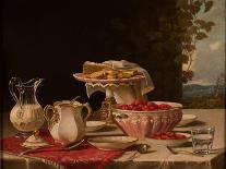 A Basket of Cherries-John F. Francis-Premier Image Canvas