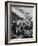 John F. Kennedy and Franklin D. Roosevelt Jr. Shaking Hands with Boy During Parade-Hank Walker-Framed Photographic Print