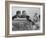 John F. Kennedy and Gov. Terry Sanford Campaigning-null-Framed Photographic Print