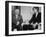 John F. Kennedy and Nikita S. Kruschev's First Meeting at Us Embassy-null-Framed Photographic Print