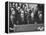 John F. Kennedy at Samuel Rayburn's Funeral-Michael Rougier-Framed Premier Image Canvas