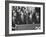 John F. Kennedy at Samuel Rayburn's Funeral-Michael Rougier-Framed Photographic Print