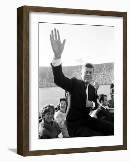 John F. Kennedy, Democratic Convention-Paul Schutzer-Framed Photographic Print