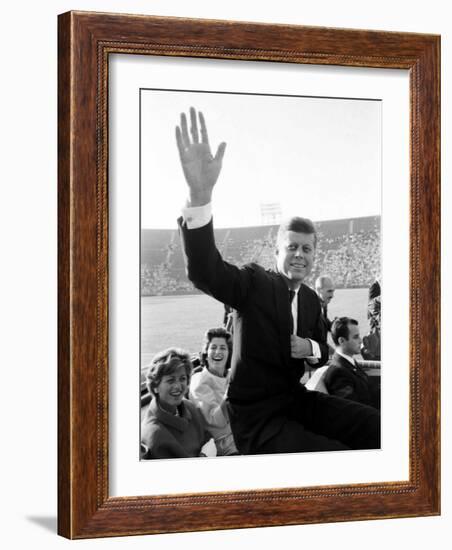 John F. Kennedy, Democratic Convention-Paul Schutzer-Framed Photographic Print