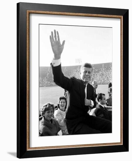 John F. Kennedy, Democratic Convention-Paul Schutzer-Framed Photographic Print