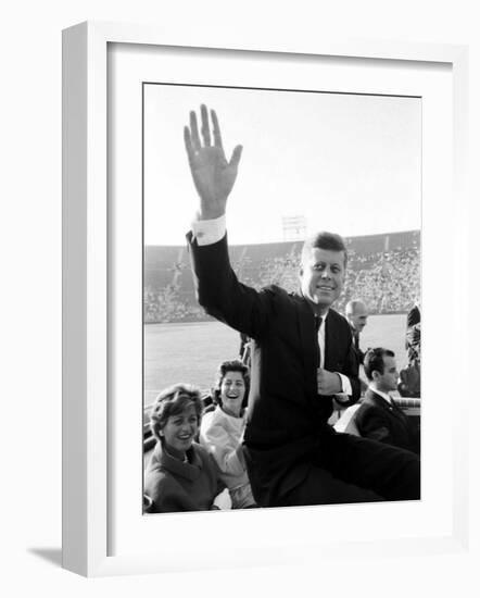 John F. Kennedy, Democratic Convention-Paul Schutzer-Framed Photographic Print