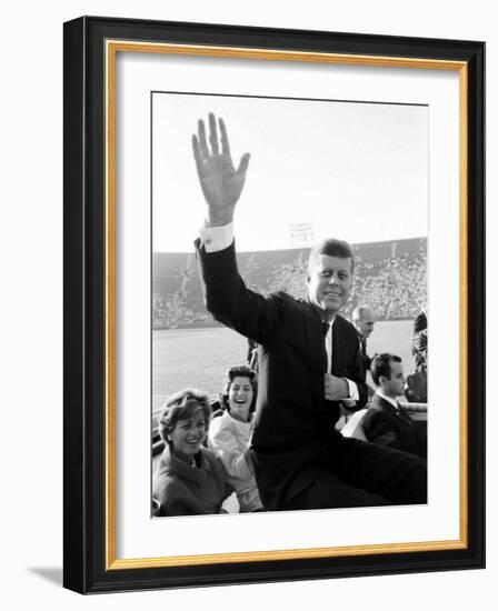 John F. Kennedy, Democratic Convention-Paul Schutzer-Framed Photographic Print