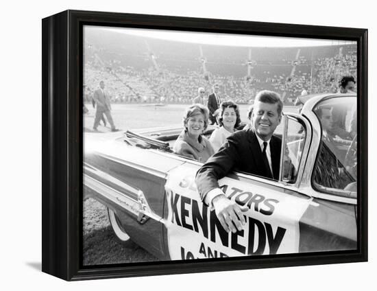 John F. Kennedy, Democratic Convention-Paul Schutzer-Framed Premier Image Canvas