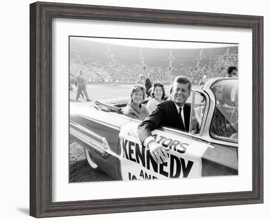 John F. Kennedy, Democratic Convention-Paul Schutzer-Framed Photographic Print