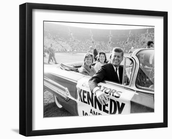 John F. Kennedy, Democratic Convention-Paul Schutzer-Framed Photographic Print