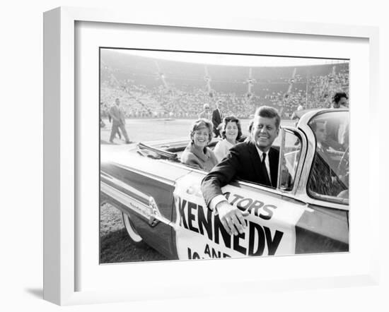 John F. Kennedy, Democratic Convention-Paul Schutzer-Framed Photographic Print