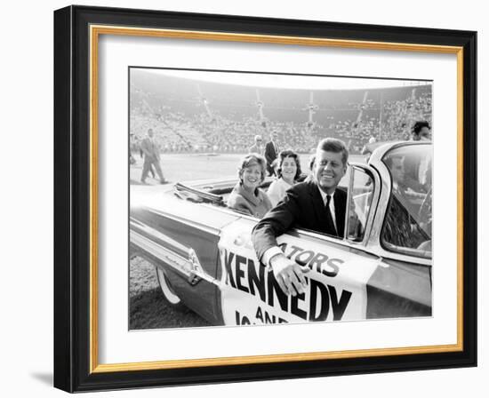 John F. Kennedy, Democratic Convention-Paul Schutzer-Framed Photographic Print