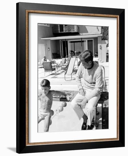 John F. Kennedy, Democratic Convention-Paul Schutzer-Framed Photographic Print