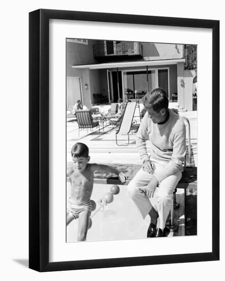 John F. Kennedy, Democratic Convention-Paul Schutzer-Framed Photographic Print