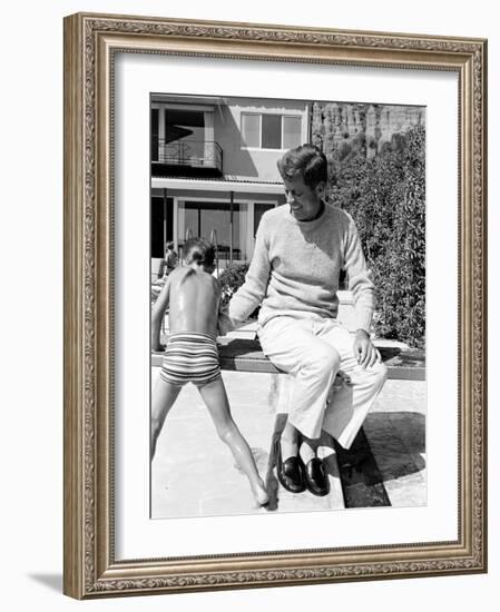 John F. Kennedy, Democratic Convention-Paul Schutzer-Framed Photographic Print