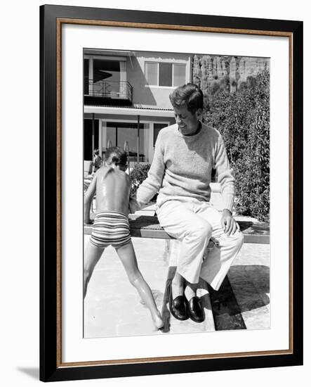 John F. Kennedy, Democratic Convention-Paul Schutzer-Framed Photographic Print