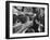 John F. Kennedy During His Campaign Tour-null-Framed Photographic Print